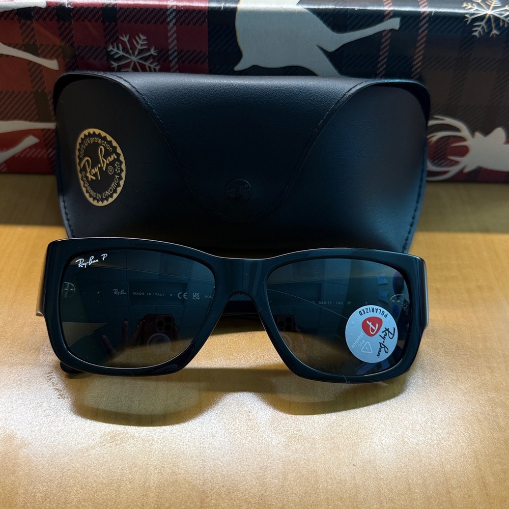 Ray-Ban Polarized Wayfarer Nomad Sunglasses